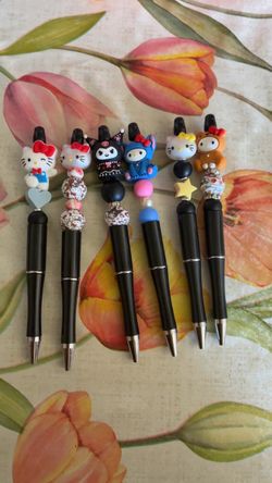 Sanrio Character Beaded Pens