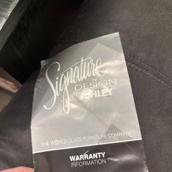 Leather Sofa  Barely used 