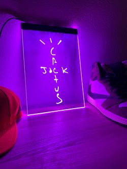 CACTUS JACK LED NEON LIGHT SIGN 8x12
