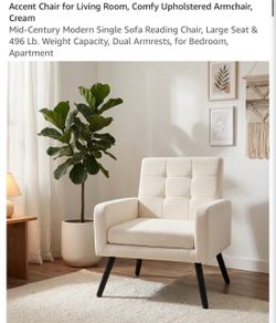 Comfy Upholstered Armchair