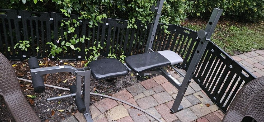 Free-Weight lifting bench
