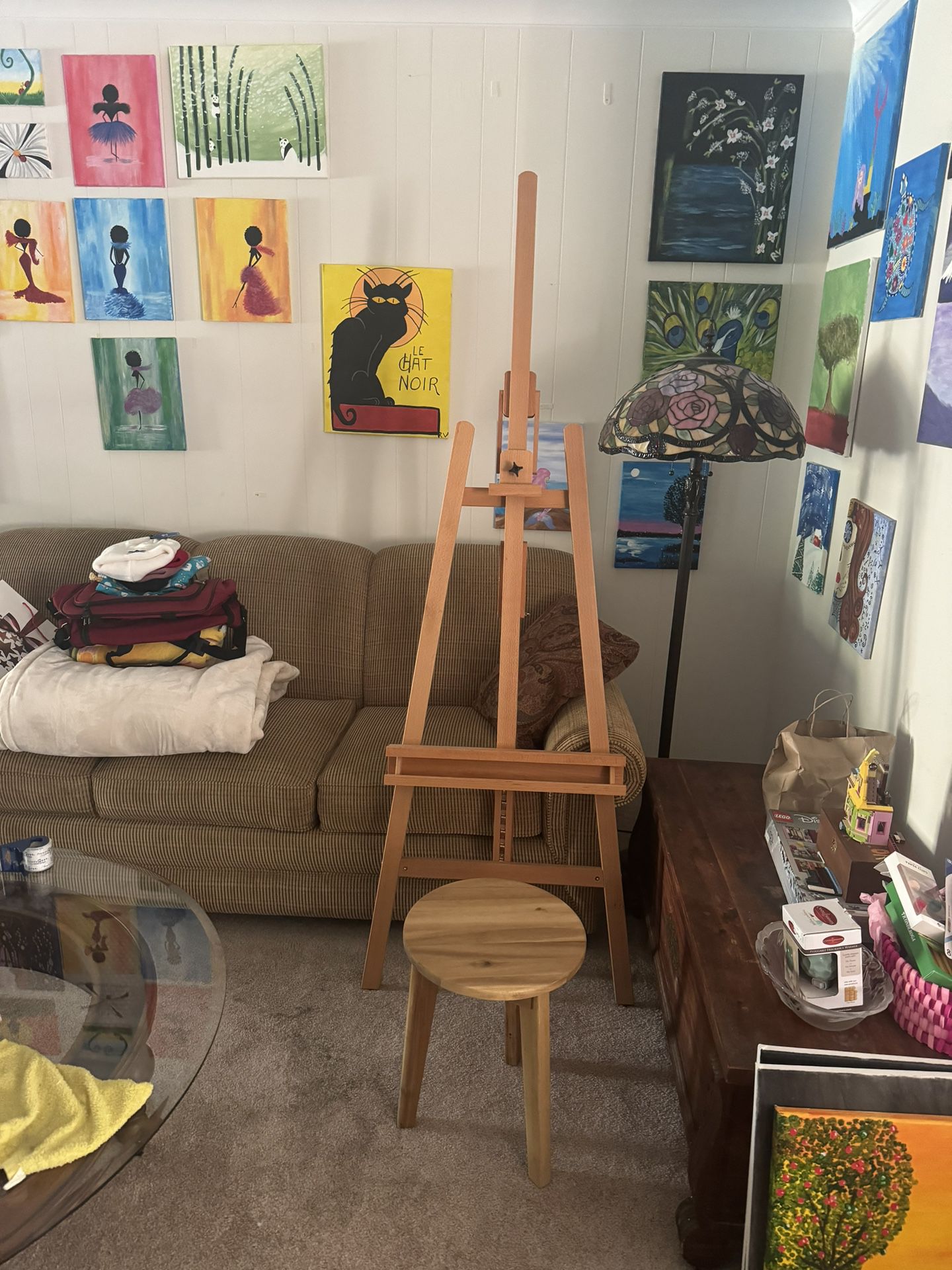 Easel (and Stool) 
