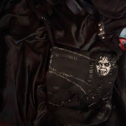 Horror bag hand stitched