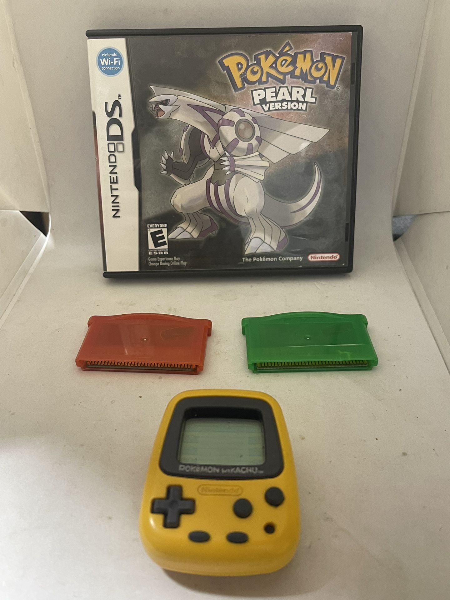 Pokémon Firered,leaf green,pearl And Pokemon Pikachu
