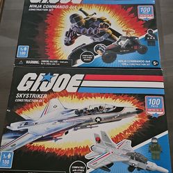 GIJoe  Ninja Commado 4x4 & Skystriker