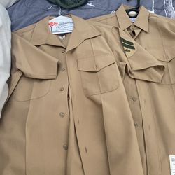 USMC - Marine Khaki Short/long Sleeve