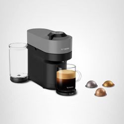 Christmas Gift New Nespresso Vertuo PO+ by Breville, Dark Grey