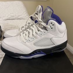 Air Jordan 5’s Purple