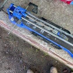 Marshelltown 24” Tile Cutter Manual