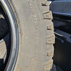 Used Goodyear Wrangler Duratrac Tires
