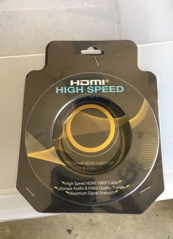 High speed HDMI cable