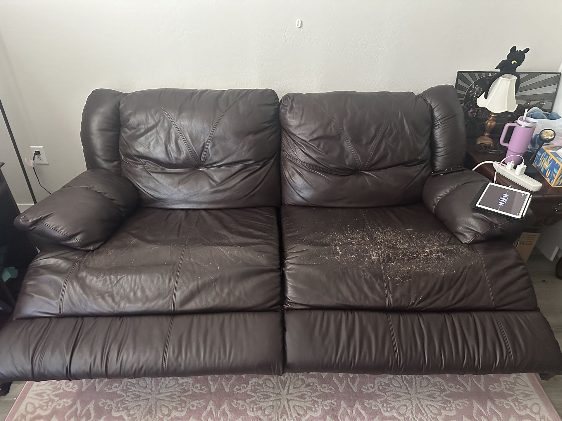 Comfy Recliner Couch / love Seat - Moving Sale