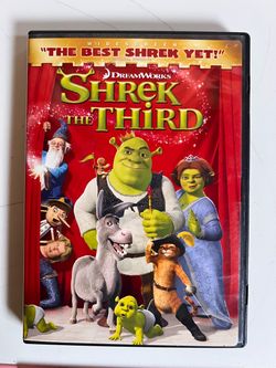 Shrek The Third DVD