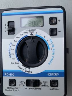 Irrigation timer