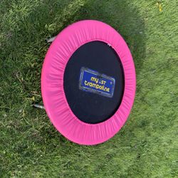 Kids Pink Trampoline