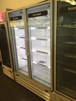 2 door freezer