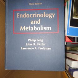 Endocrinology and Metabolism 3rd Edition Felig, Baxter, Frohman HC

