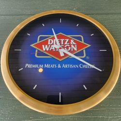 Dietz & Watson Clock 