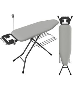 Yaheetech Ironing Board, Compact Iron Board with Cord Holder