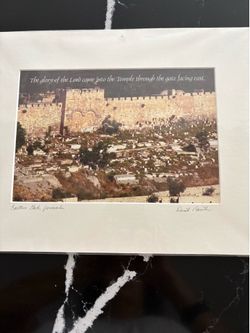 Jerusalem Eastern Gate photograph