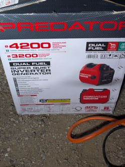 Predator 4200 inverter super quite generator