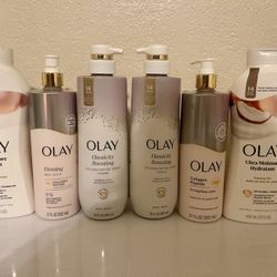Olay Premium Body Wash + Body Lotion Bundle