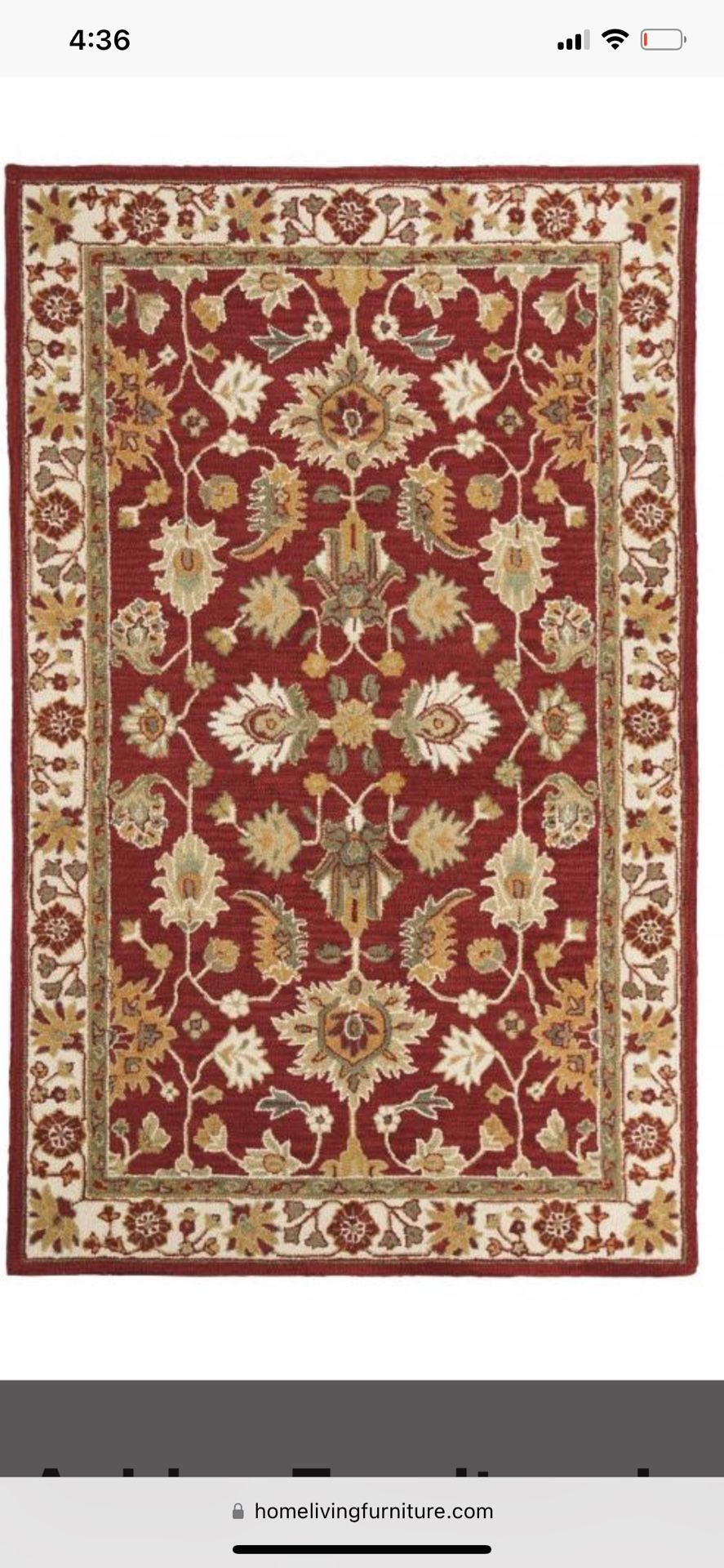 Ashley Area Rug Wool
