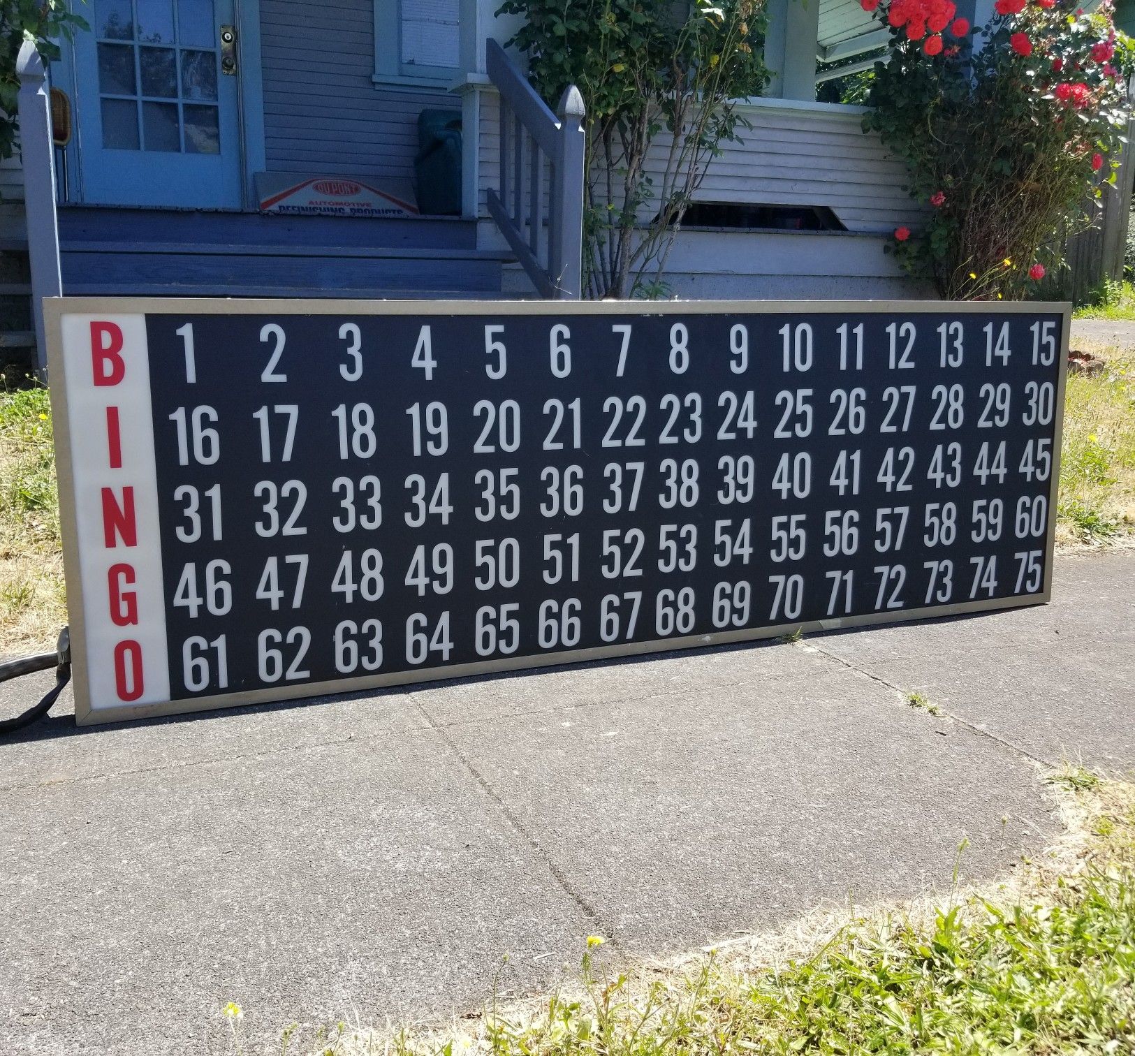 Vintage BINGO Game System