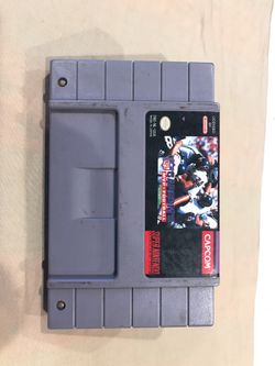 SNES CAPCOM’S MVP FOOTBALL