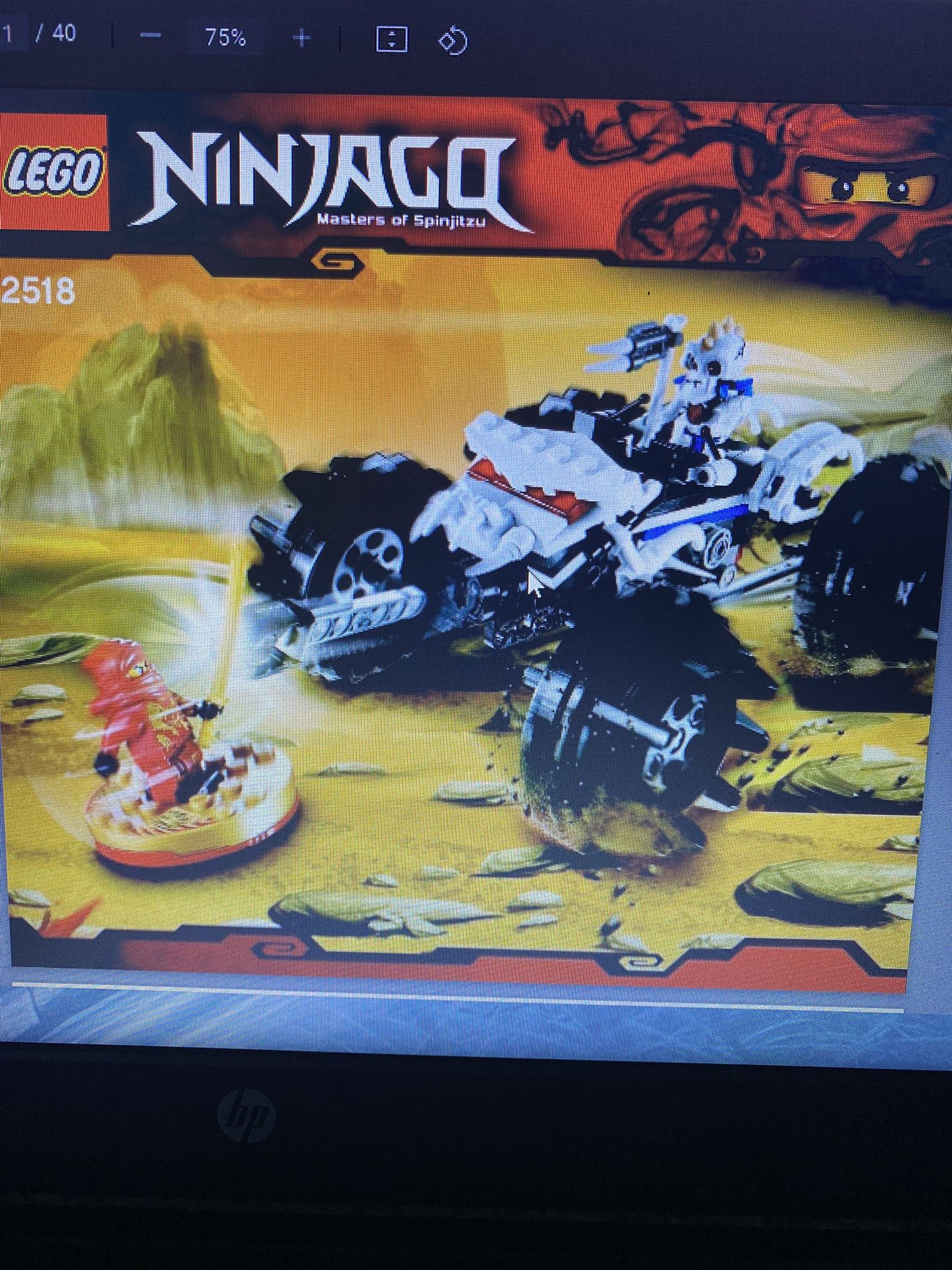 Lego Ninjago Nuckals Atv Set