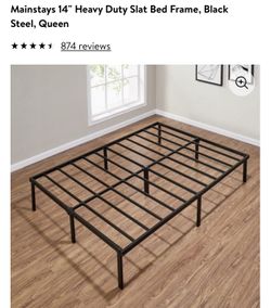 Queen bed & Mattress(NEW)