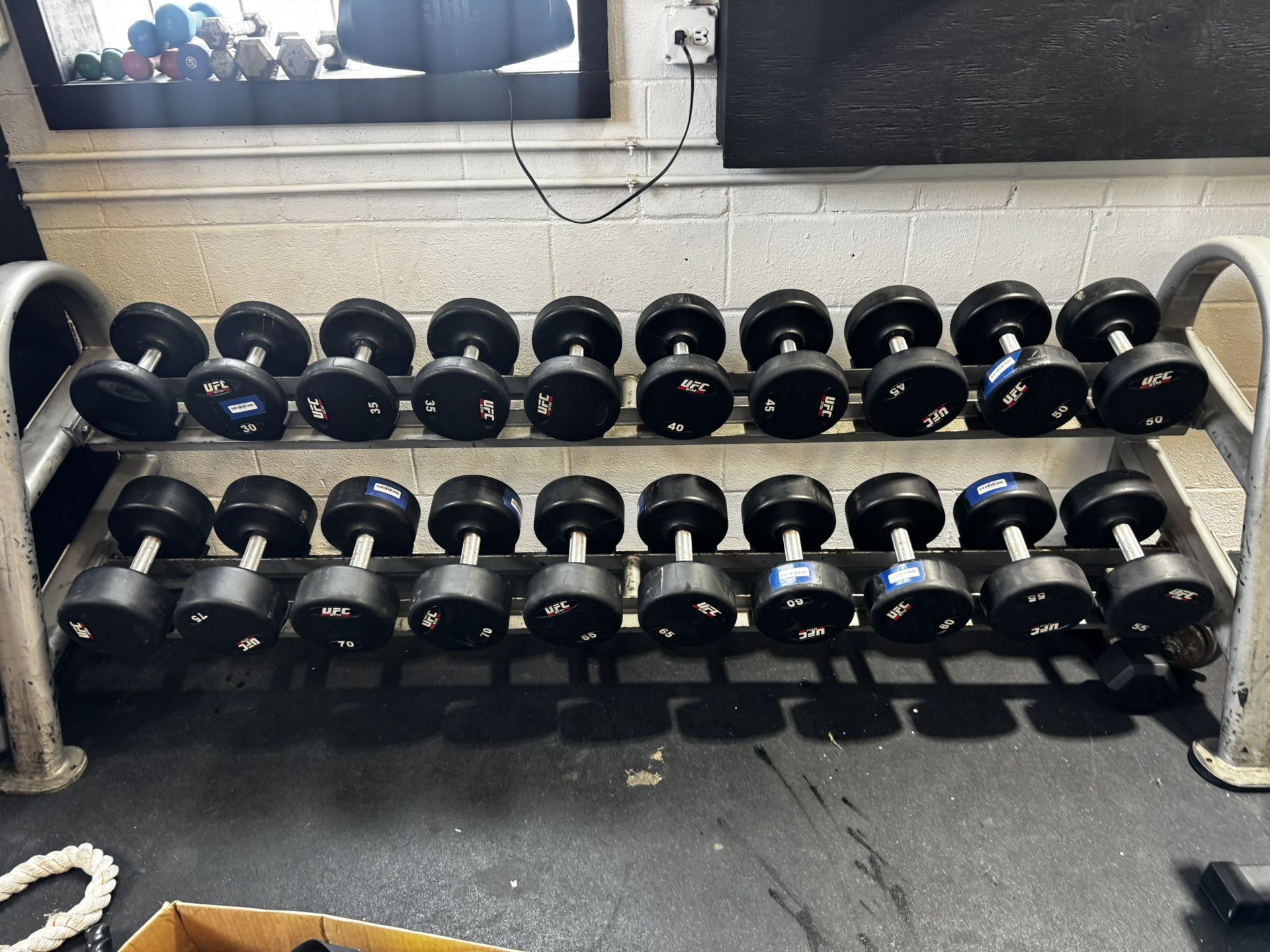 Dumbbells W/rack  