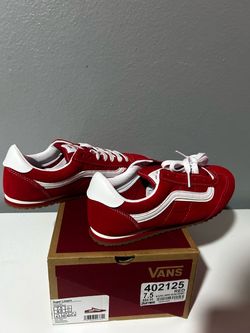 Vans Super Lowpro Racing Red/White