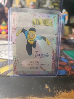 196/500 INVINCIBLE card. 