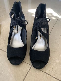 Black heels