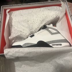 Jordan 4 Retro White Cement