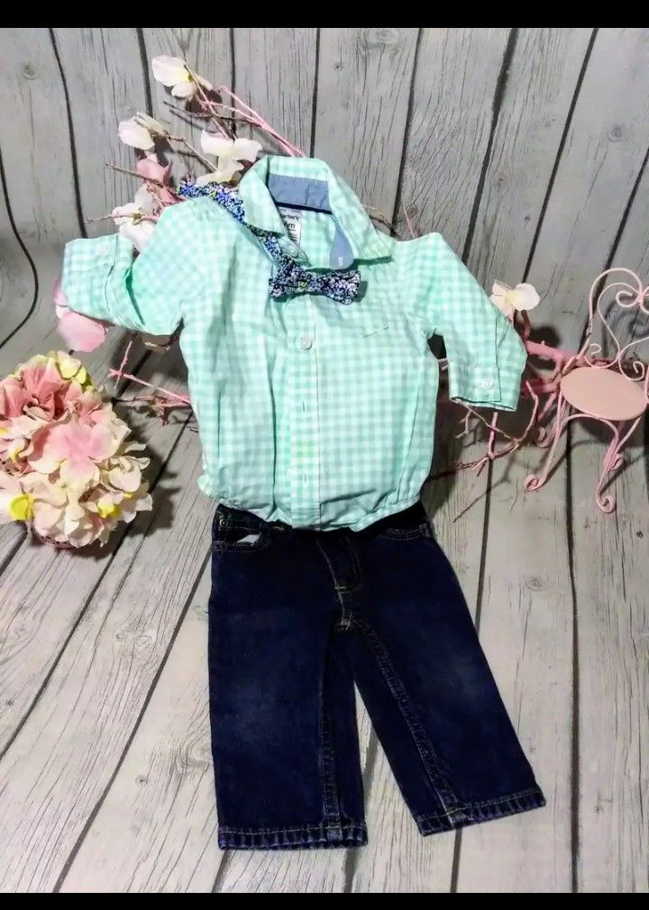 Carter's set 3 pie baby boy...๐ฆ