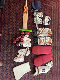 package, Sunny Tony classic Cricket bat and the whole package, Sunny Tony classic