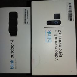 blink Security Cameras &Door bell