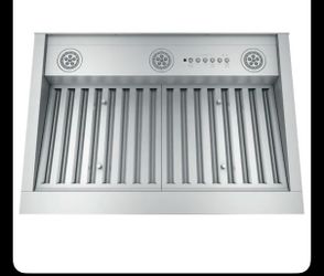GE 30 inch Ducted 610-CFM Stainless Steel Insert Under Cabinet Range Hood