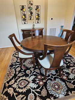Contemporary Dining Set and Sideboard
