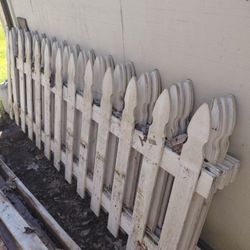 Picket Fence And Posts