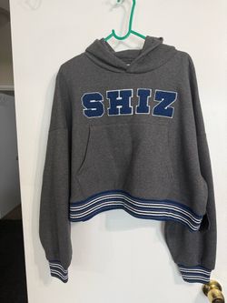 Wicked theme crop sweatshirt