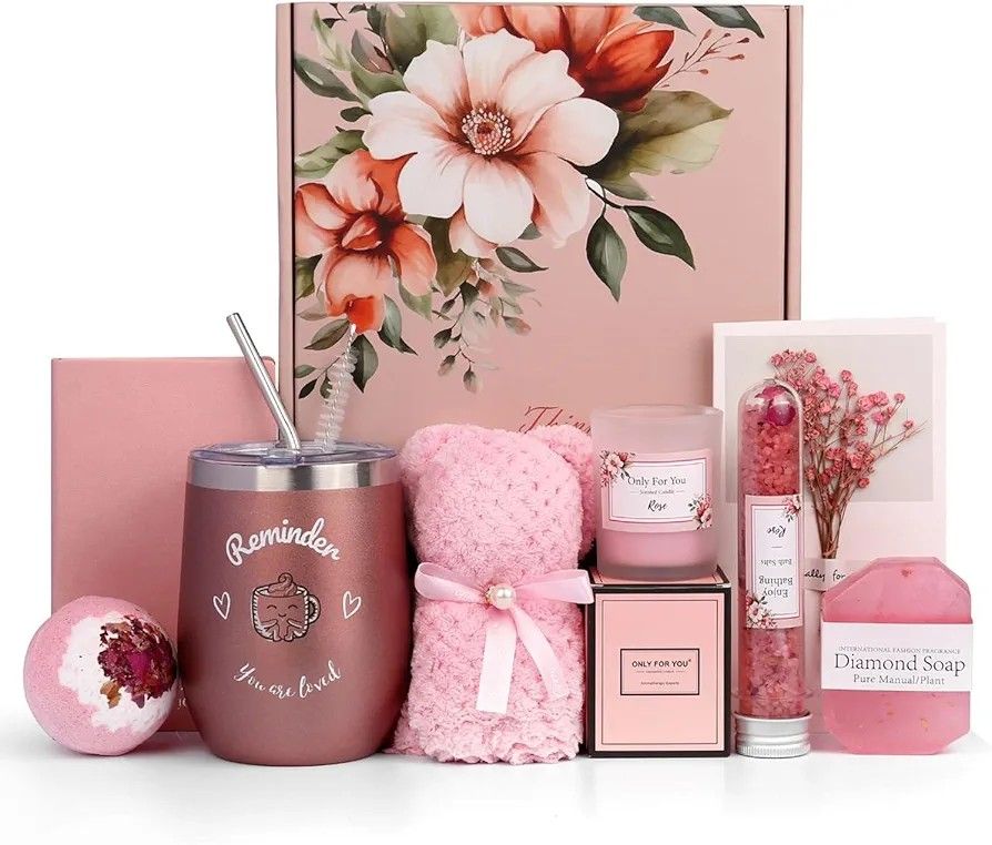 Sympathy Gift Baskets | Thoughtful Self-Care and Bereavement Gifts for Women | Condolence Package for Loss of Loved One | Get Well Soon