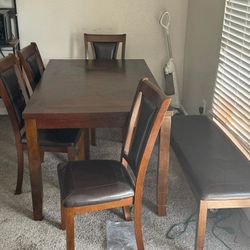 Dinning Set Table Chairs 