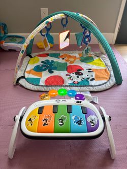 Baby Einstein Kickin’ Tunes play gym mat