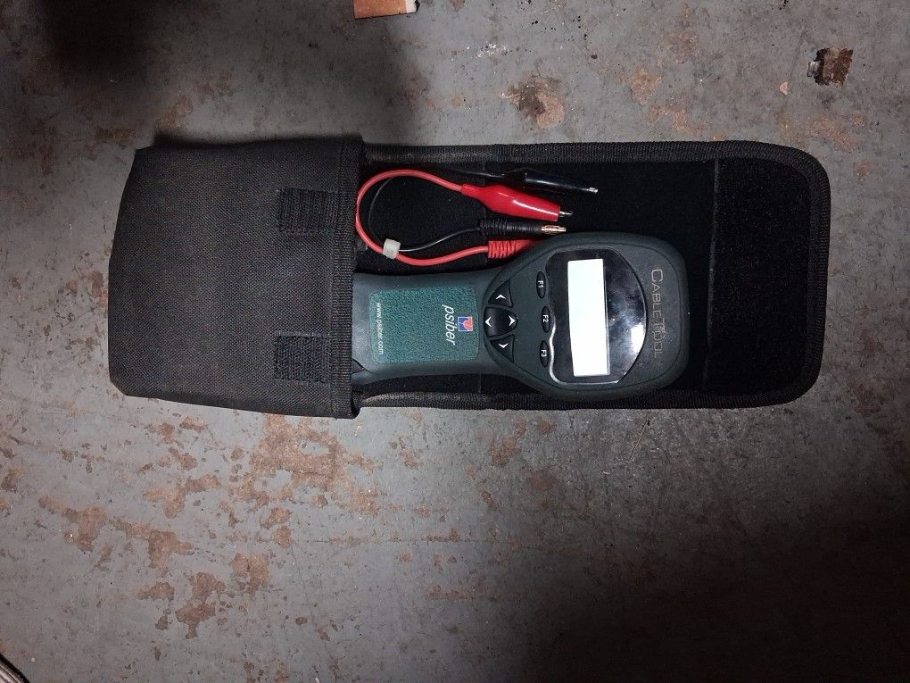 Psiber CT50
psiber
CableTool Multifunction TDR Cable Fault Finder Length and Voltage Meter