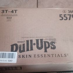 3T-4T GIRLS SKIN ESSENTIALS PULL UPS NEW BOX