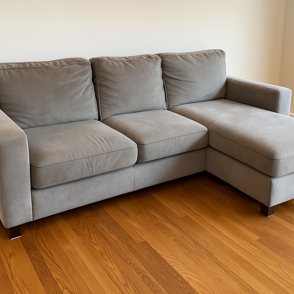 Gray Sectional Sofa with Chaise – Comfortable and Clean