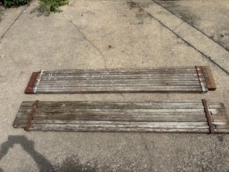 Wooden scaffold planks / scaffold boards